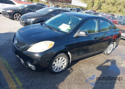2012 Nissan Versa 1.6 S from USA, damaged, VIN 3N1CN7AP6CL917327